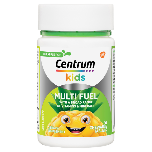 Centrum Kids Multi Fuel 50 Chewable Tablets