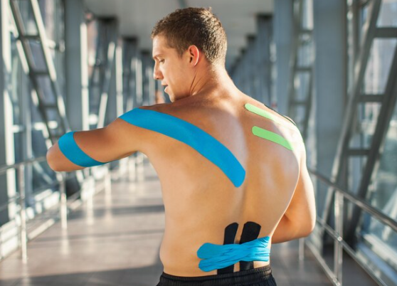 back kinesiology taping