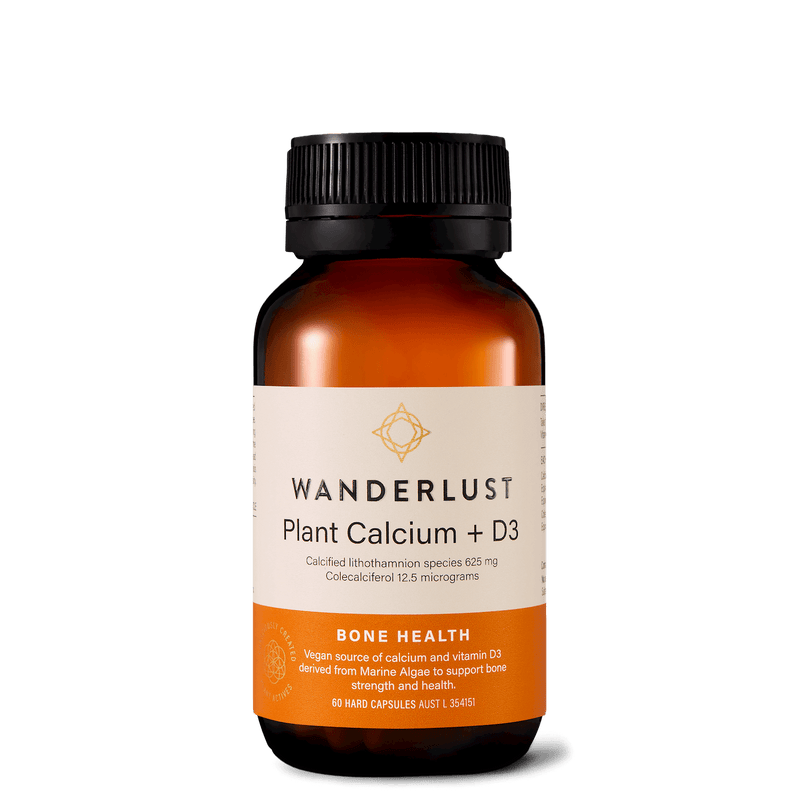 Wanderlust Plant Calcium + D3 for Maximum Health