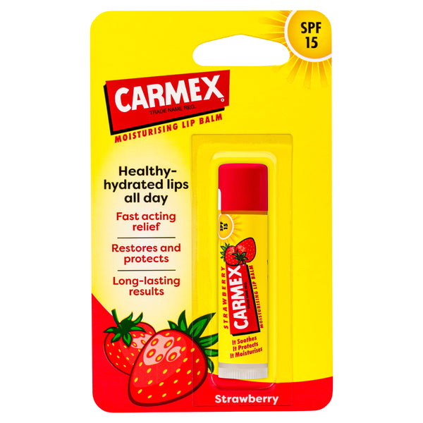 Carmex Moisturising Lip Balm Strawberry 4.25g