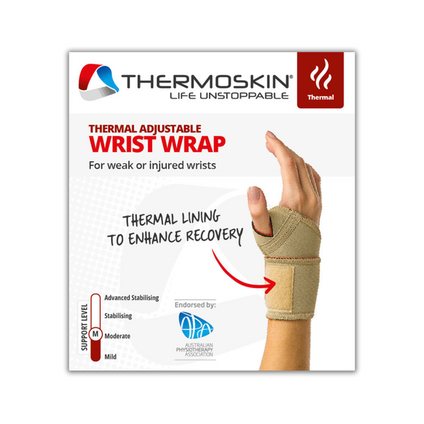 Thermoskin Adjustable Thermal Wrist Wrap S/M
