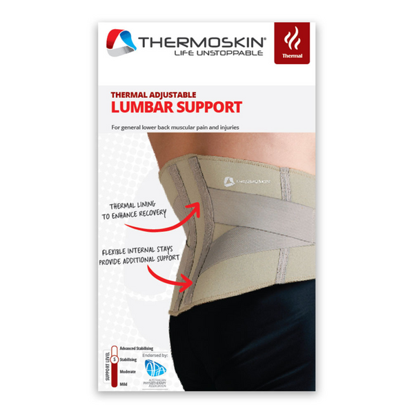 Thermoskin Thermal Adjustable Lumbar Support Med