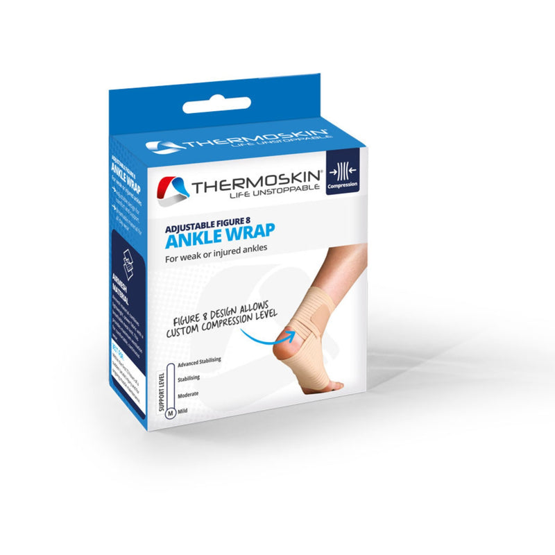 Thermoskin Adjustable Figure 8 Ankle Wrap S/M