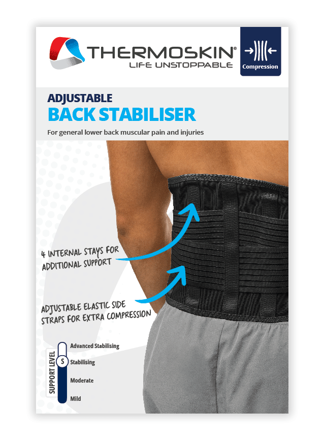 Thermoskin Adjustable Back Stabiliser Md