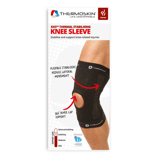 Thermoskin EXO Thermal Stabilising Knee Sleeve Lge