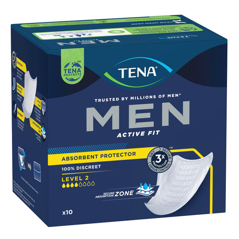 Tena Men Active Fit Absorbent Protector Level 2 10