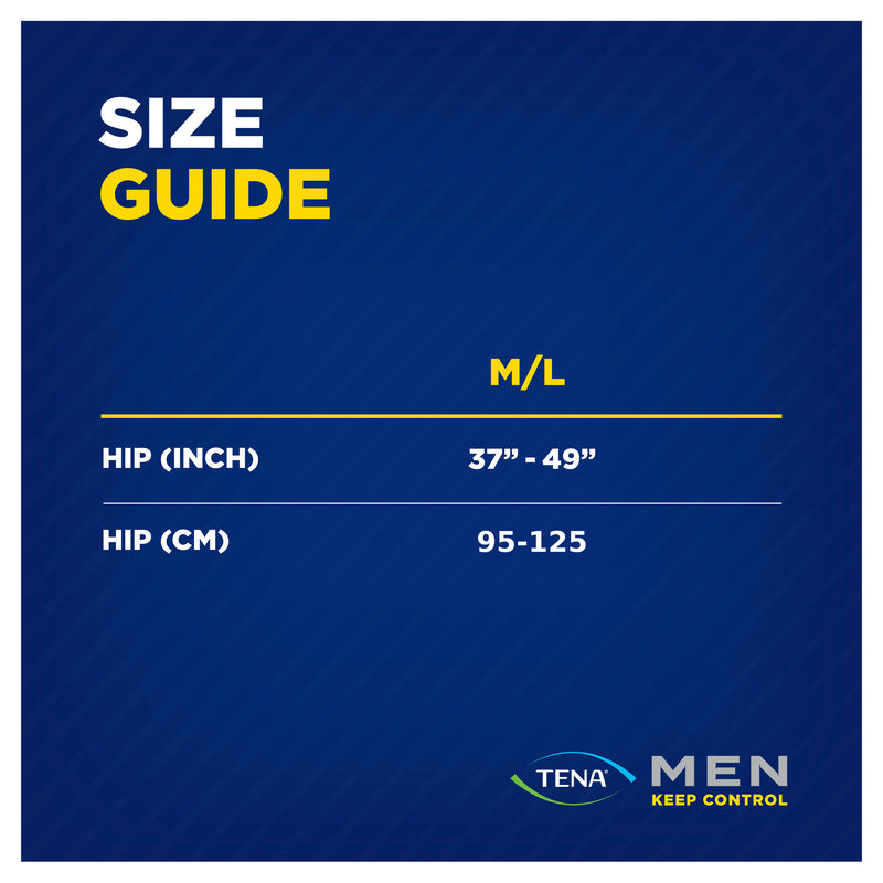 Tena Men Premium Fit Protective Underwear Level 4 Maxi M/L 8