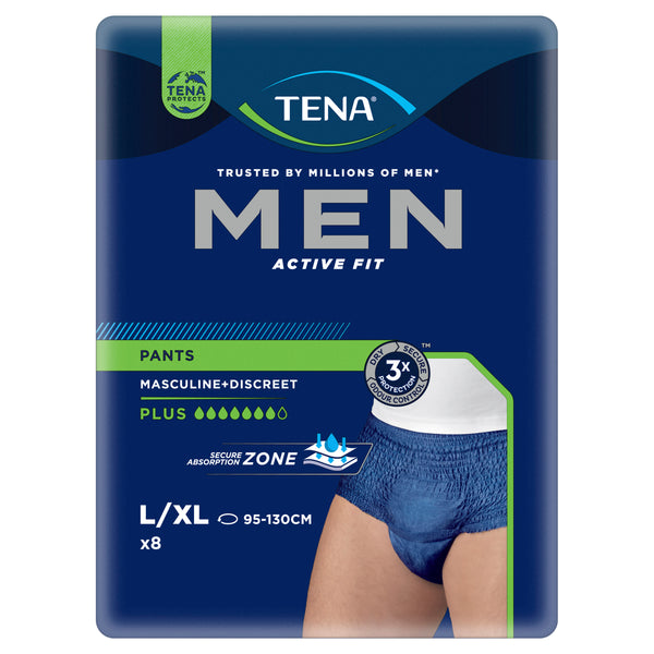 Tena Men Active Fit Pants Plus L/XL 8
