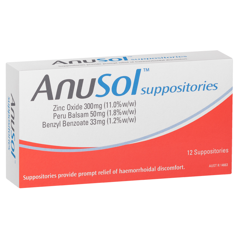 AnuSol 12 Suppositories