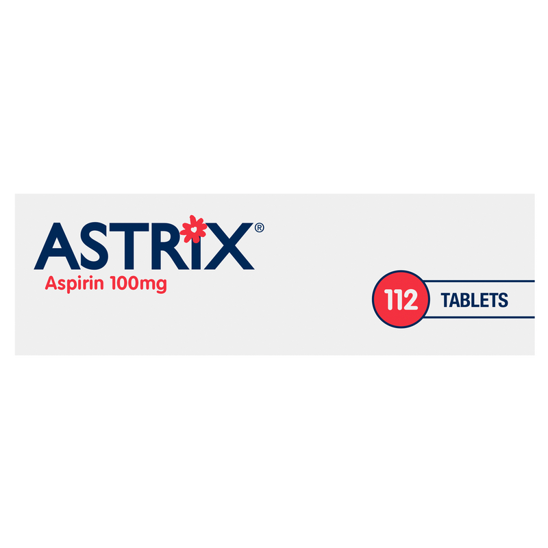 Astrix Aspirin 100mg 112 Tablets