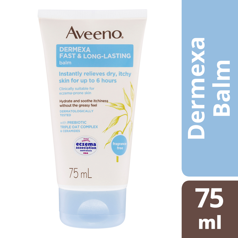 Aveeno Dermexa Fast & Long-Lasting Balm 75ml