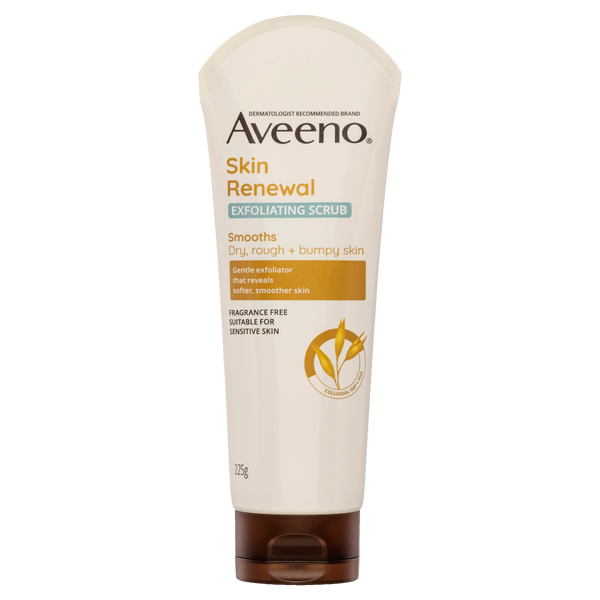 Aveeno Skin Renewal Exfoliating Body Scrub 225g