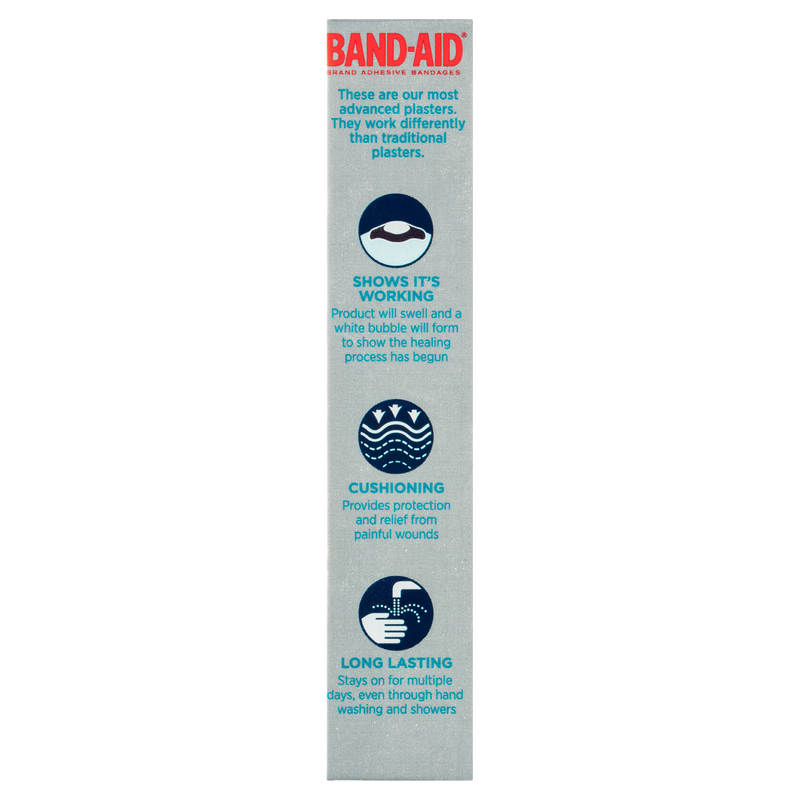 Band-Aid Advanced Healing Hydro Seal Regular Gel Plasters 10 Pack