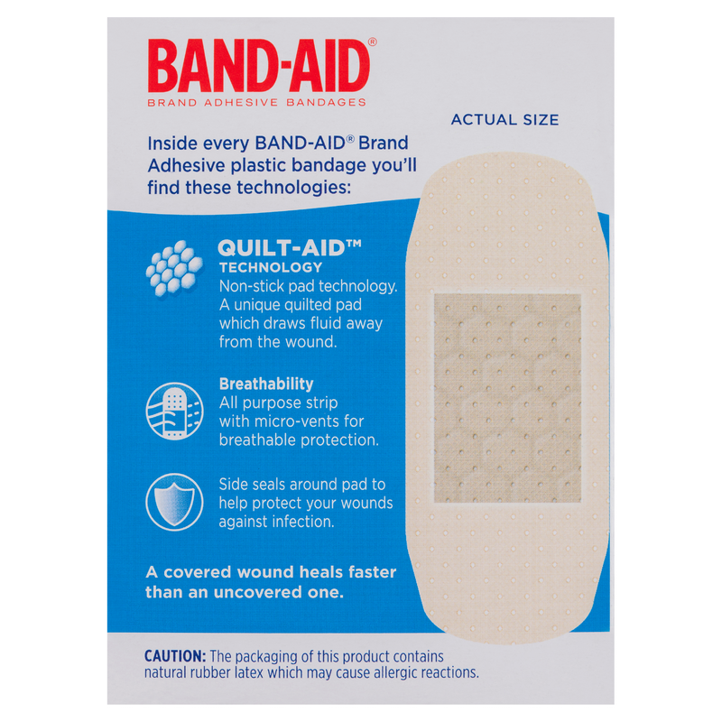 Band-Aid Extra Wide Plastic Strips 40