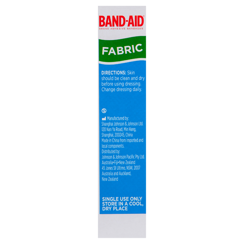 Band-Aid Fabric Dressing Full Width Pad 6cm X 1m