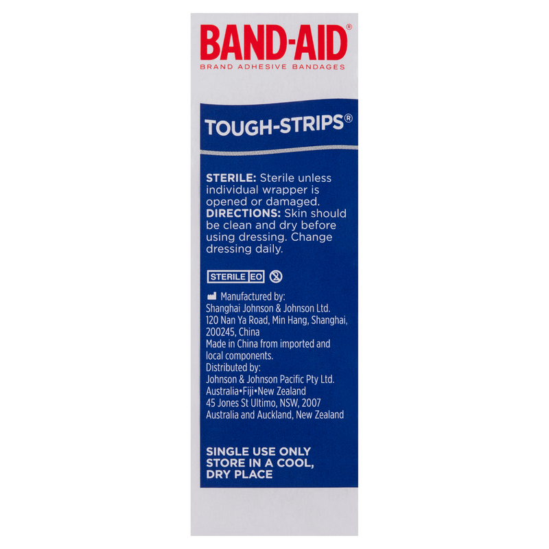 Band-Aid Tough Strips 20