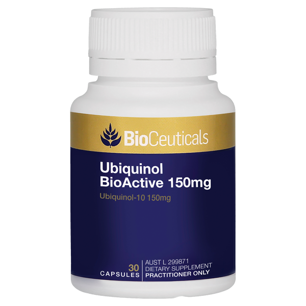 BioCeuticals Ubiquinol BioActive 150mg 30 Capsules