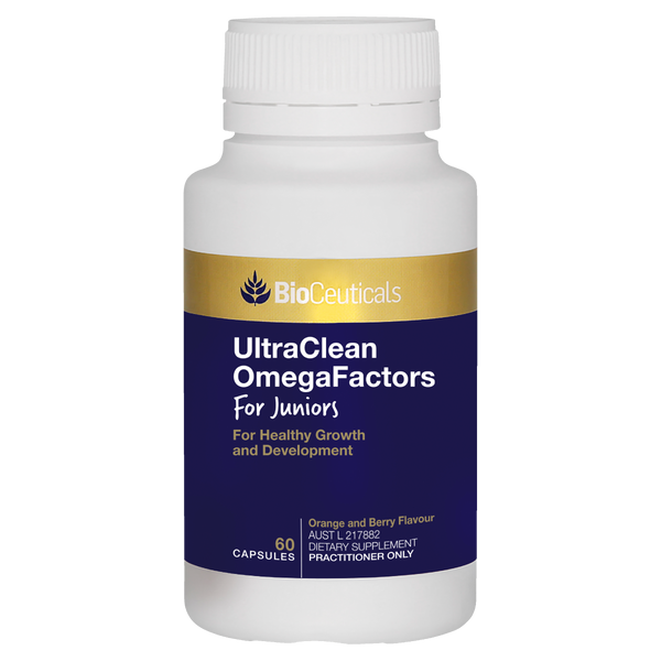 BioCeuticals UltraClean Omegafactors for Juniors 60 Capsules