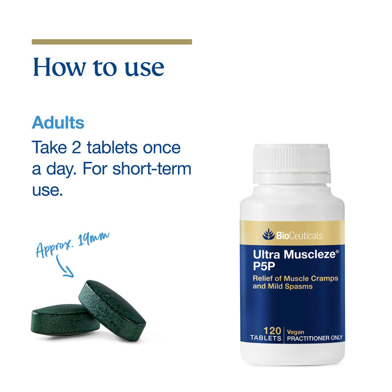 BioCeuticals Ultra Muscleze®  P5P 120 Tablets