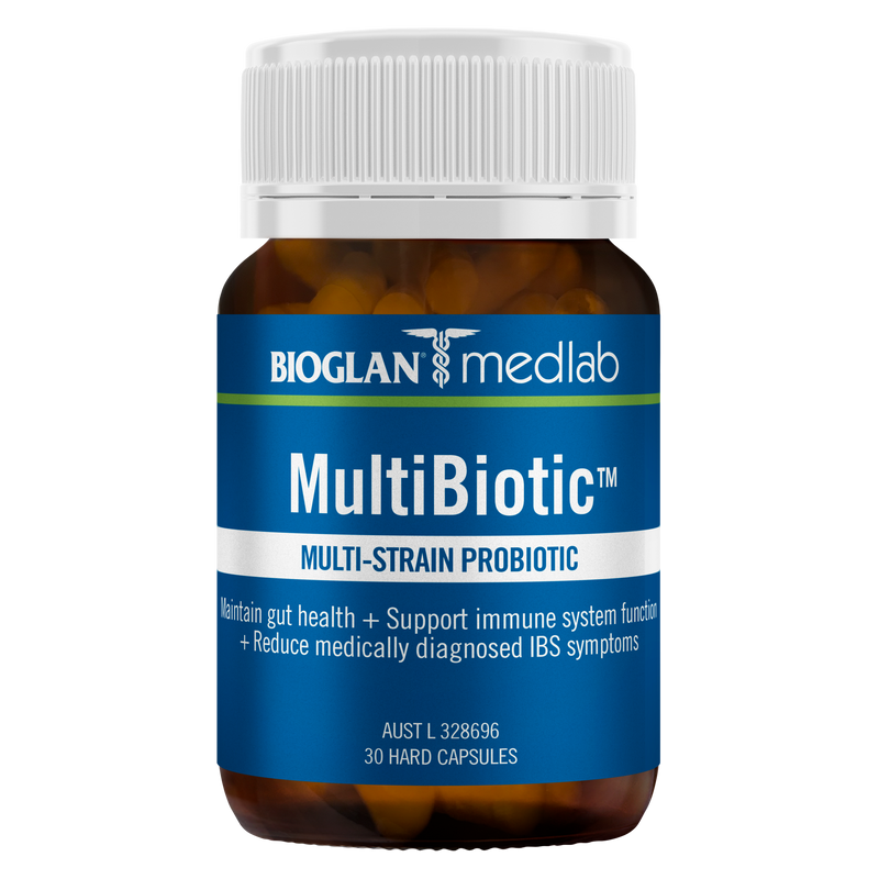 Bioglan Medlab MultiBiotic 30 Capsules