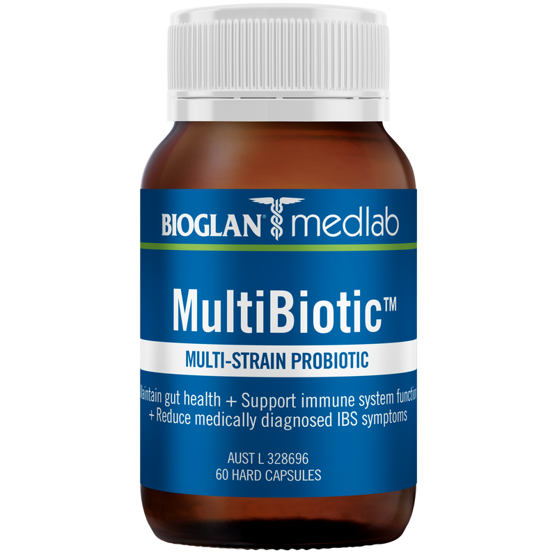 Bioglan Medlab MultiBiotic 60 Capsules