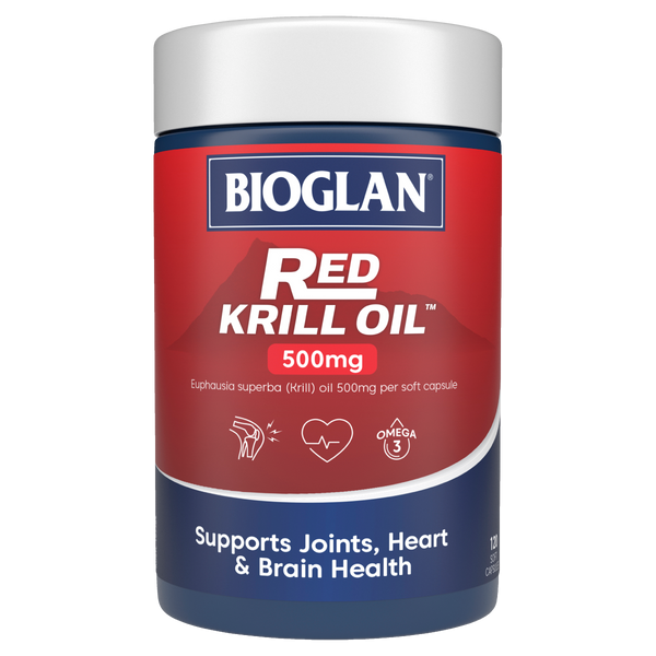 Bioglan Red Krill Oil 500mg 120s