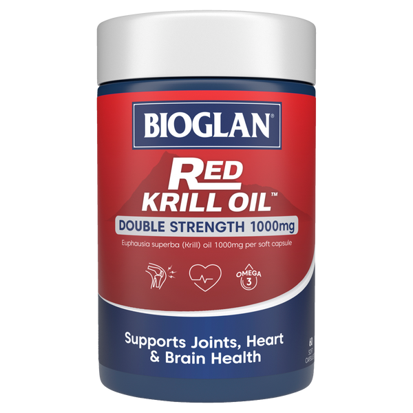Bioglan Red Krill Oil Double Strength 1000mg 60s
