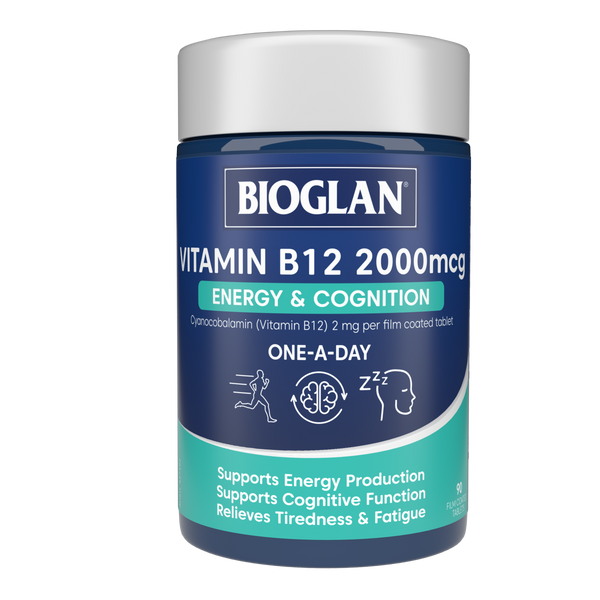 Bioglan Vitamin B12 2000mcg 90 Capsules