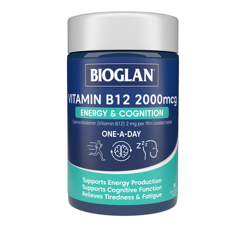 Bioglan Vitamin B12 2000mcg 90 Capsules