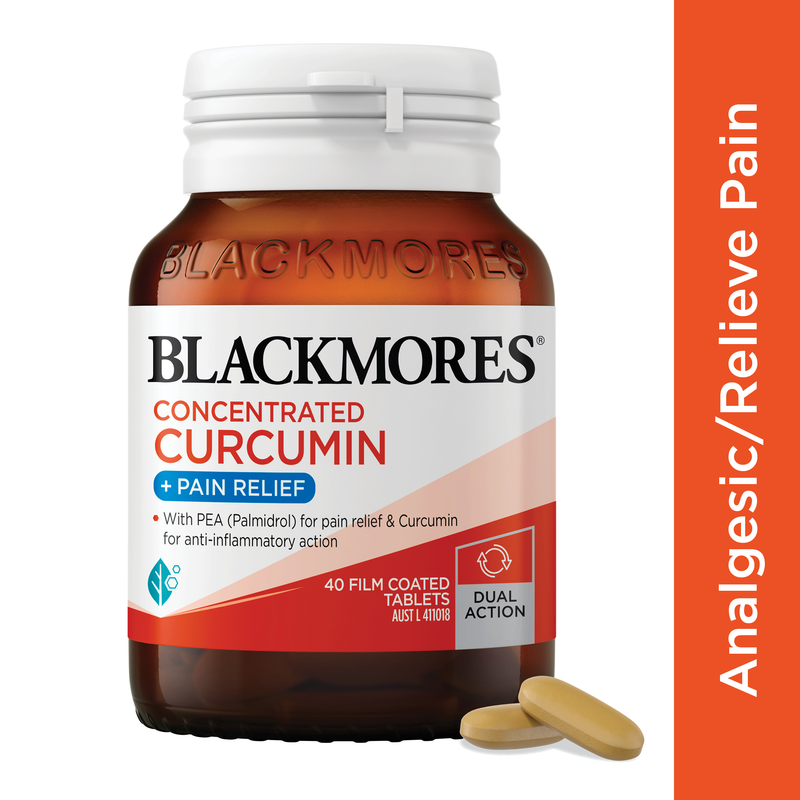 Blackmores Concentrated Curcumin + Pain Relief 40