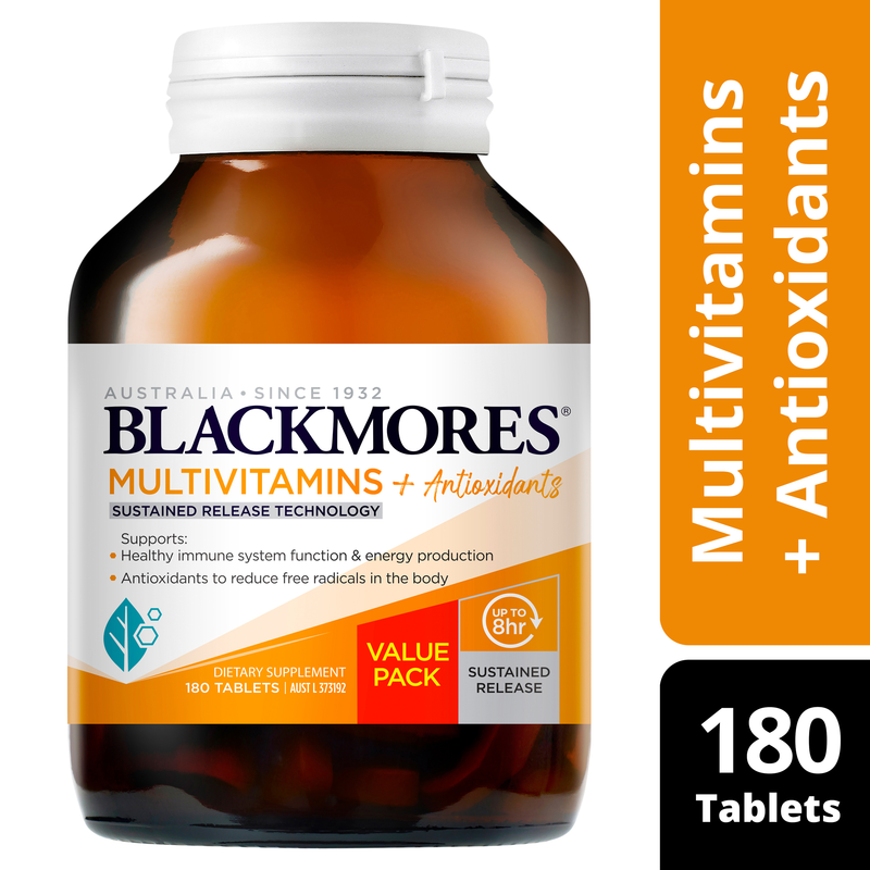 Blackmores Multivitamins + Antioxidants 180 Tablets