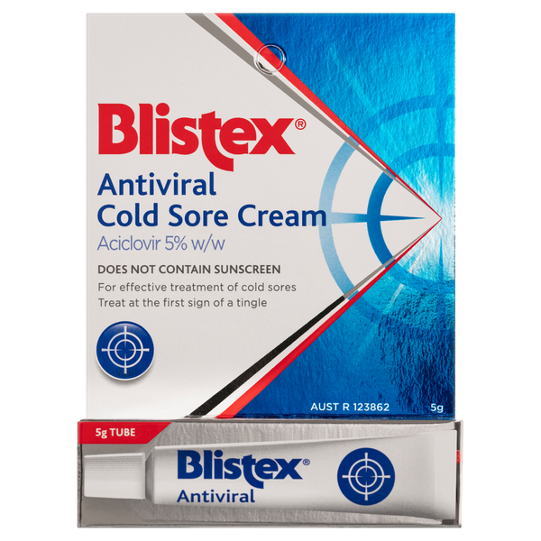 Blistex Antiviral Cold Sore Cream 5.0g