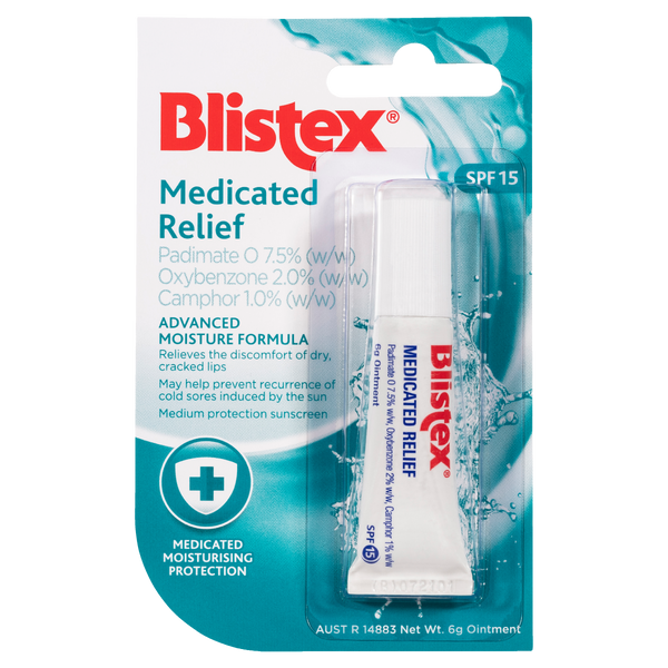 Blistex Medicated Relief SPF15 6.0g