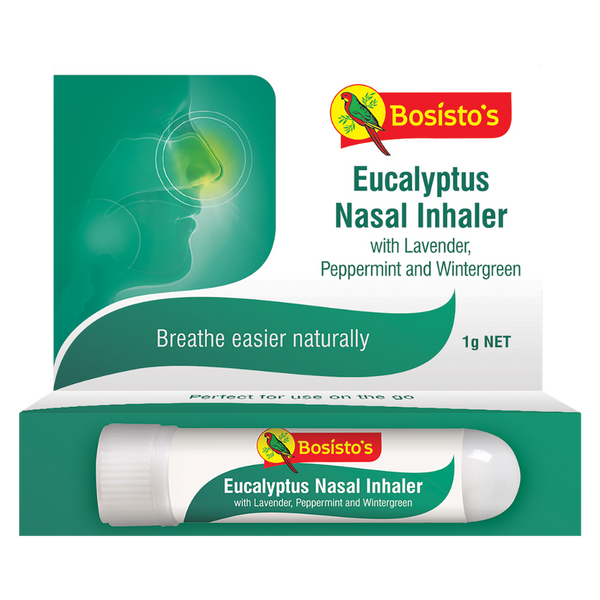 Bosisto's Eucalyptus Nasal Inhaler 1g
