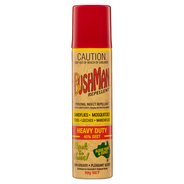 Bushman Repellent Heavy Duty 40% DEET 60g