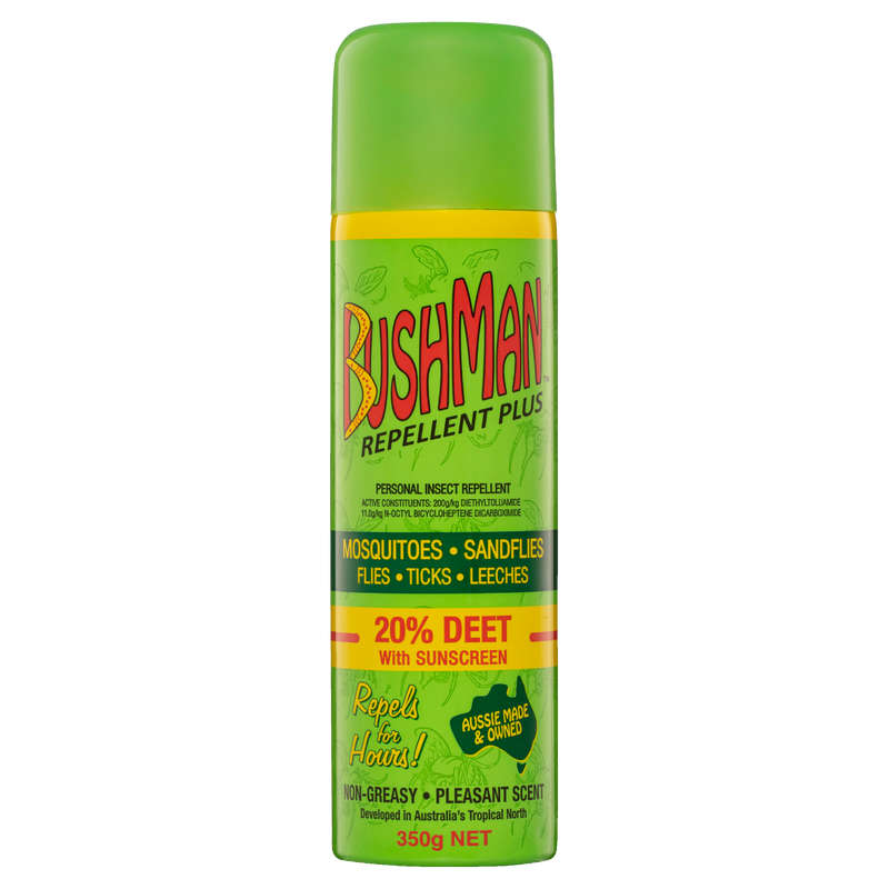 Bushman Repellent Plus 20% DEET with Sunscreen 350g