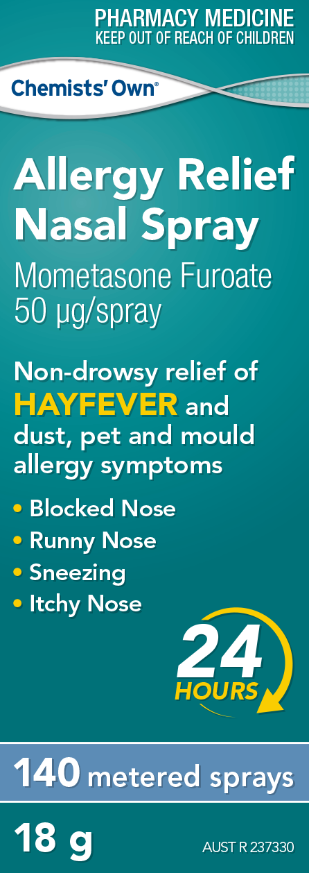 Chemists' Own Allergy Relief Nasal Spray 50mcg 140