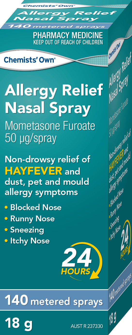 Chemists' Own Allergy Relief Nasal Spray 50mcg 140