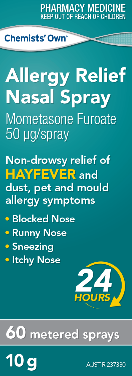 Chemists' Own Allergy Relief Nasal Spray 50mcg 60
