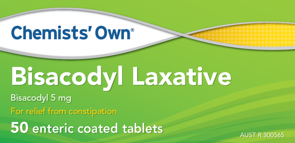 Chemists' Own Bisacodyl Laxative Tablets 50  
