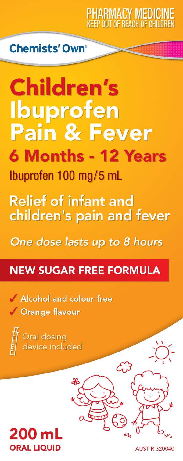 Chemists' Own Children's Ibuprofen Pain & Fever 200ml