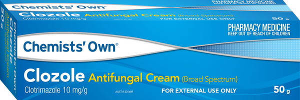 Chemists' Own Clozole Anti-Fungal Cream (Broad Spectrum) 50g