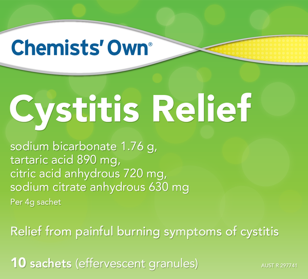 Chemists' Own Cystitis Relief 10 Sachets