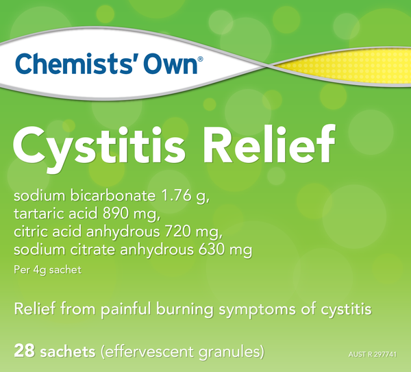 Chemists' Own Cystitis Relief Sachets 4g 28