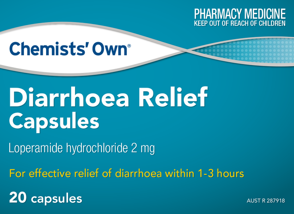 Chemists' Own Diarrhoea Relief Capsules 20
