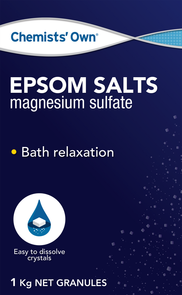 Chemists' Own Epsom Salts 1kg Box