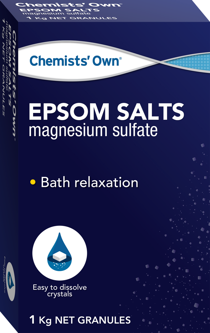 Chemists' Own Epsom Salts 1kg Box