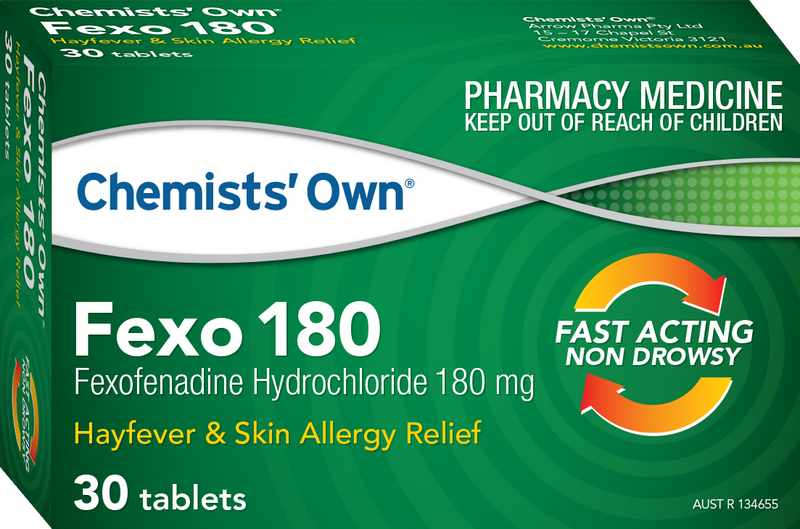 Chemists' Own Fexo Tablets 180mg 30
