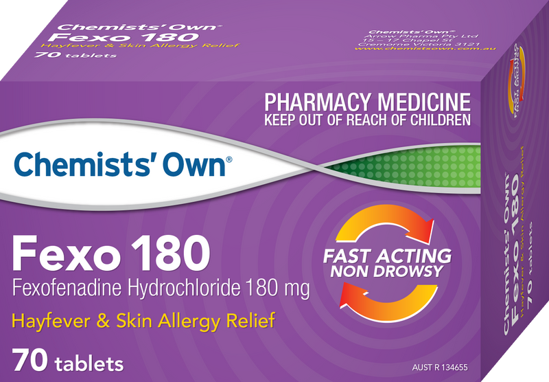 Chemists' Own Fexo Tablets 180mg 70