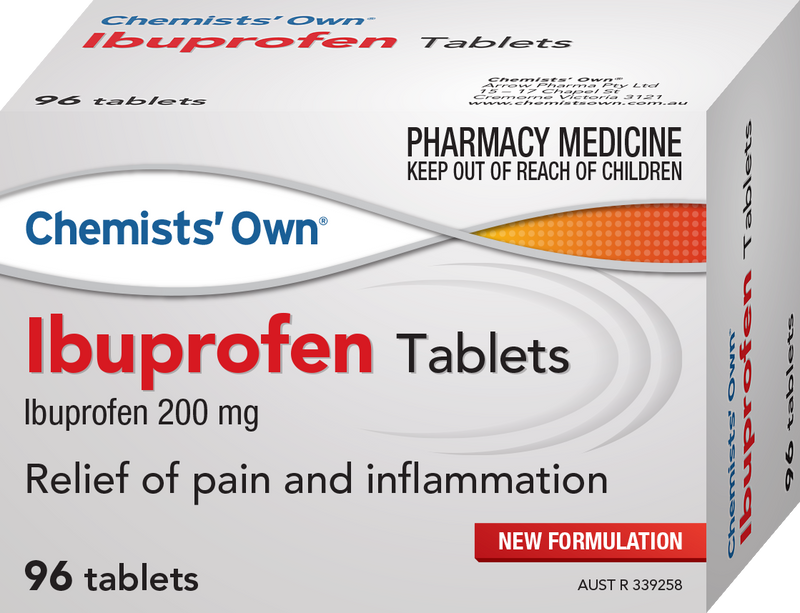 Chemists' Own Ibuprofen Tablets 200mg 96